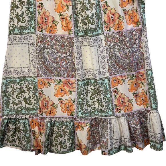 Cato xl PLUS SIZE PAISLEY PATCH DRESS - Picture 14 of 15